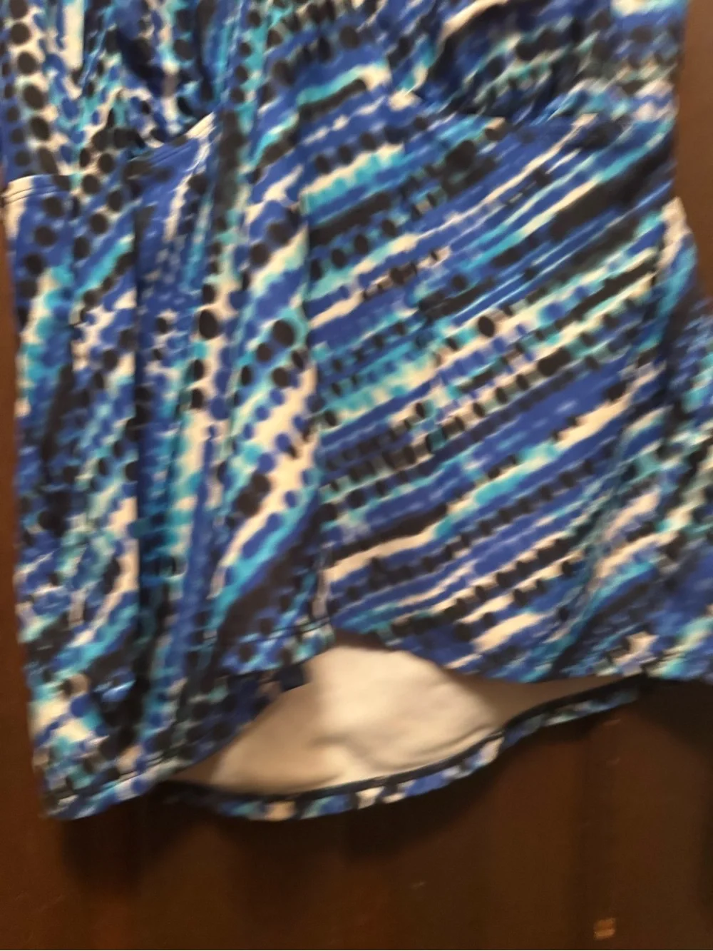Women’s Blue XL Swimwear Top